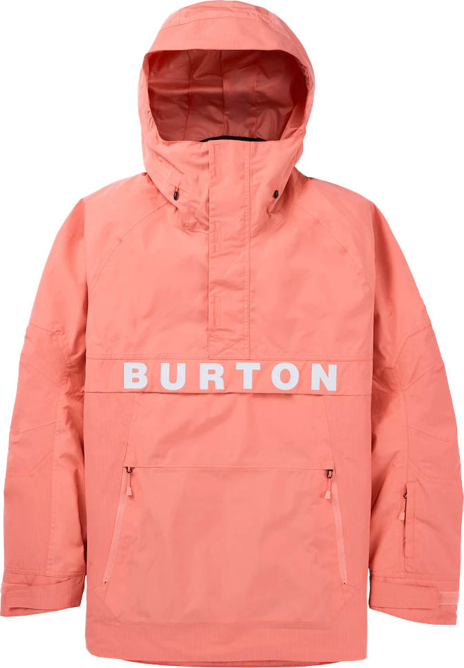 バートン Mens Burton Frostner Anorak Burton Men's Frostner Anorak Peach Echo | Buy Burton Men's
